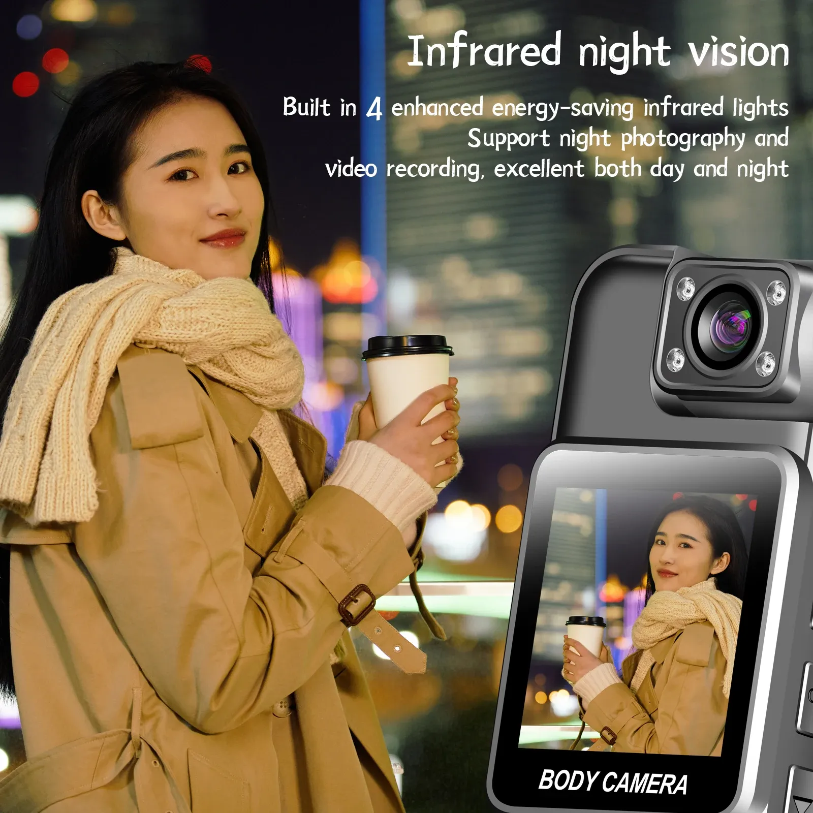 Caméra portable pour la surveillance