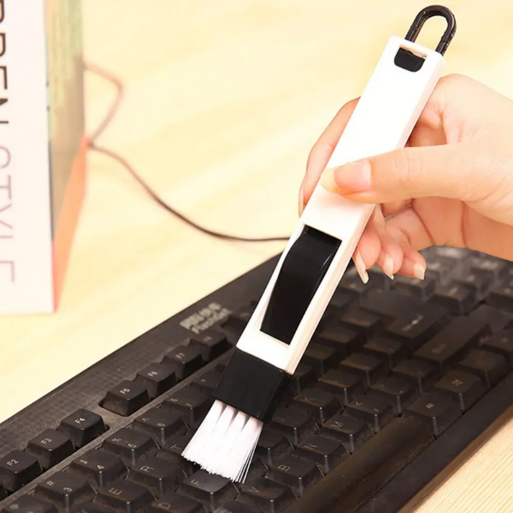 Brosse de nettoyage en situation d'utilisation