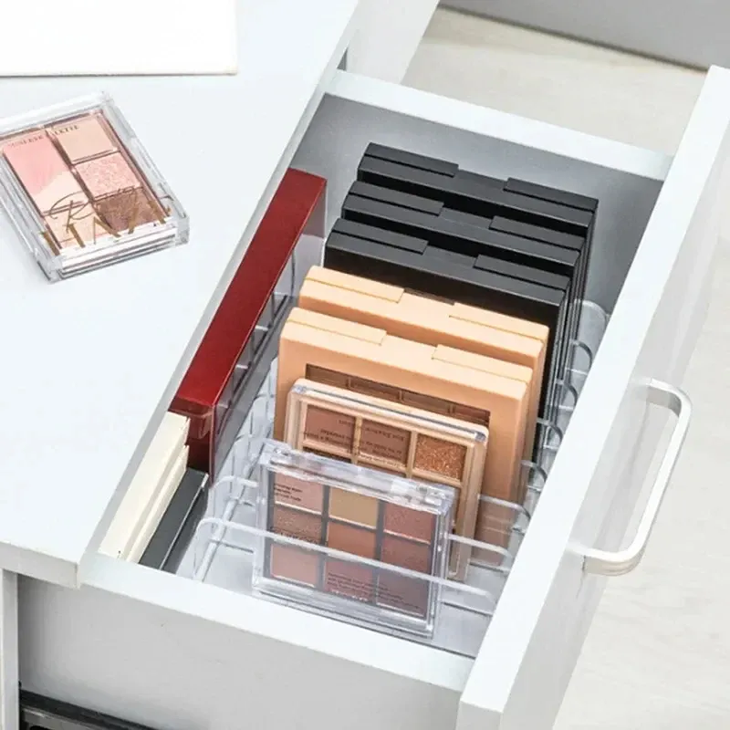 Organisateur de maquillage de bureau, vue d'ensemble