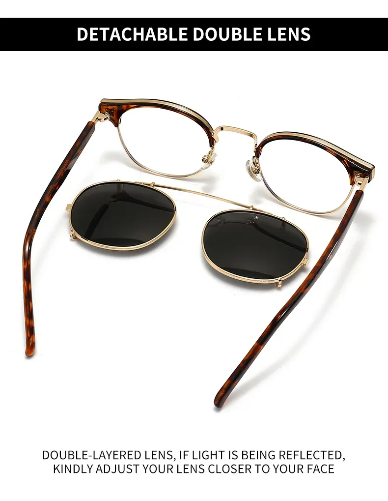 Lunettes de soleil steampunk, vue de profil