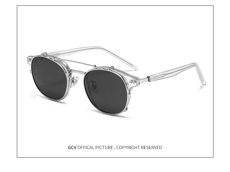 Lunettes de soleil steampunk, vue finale