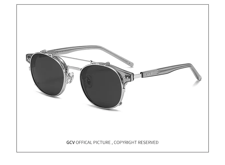 Lunettes de soleil steampunk, style affirmé