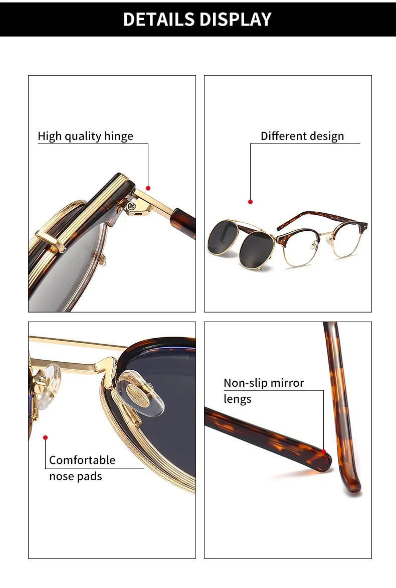 Lunettes de soleil steampunk, mise en situation
