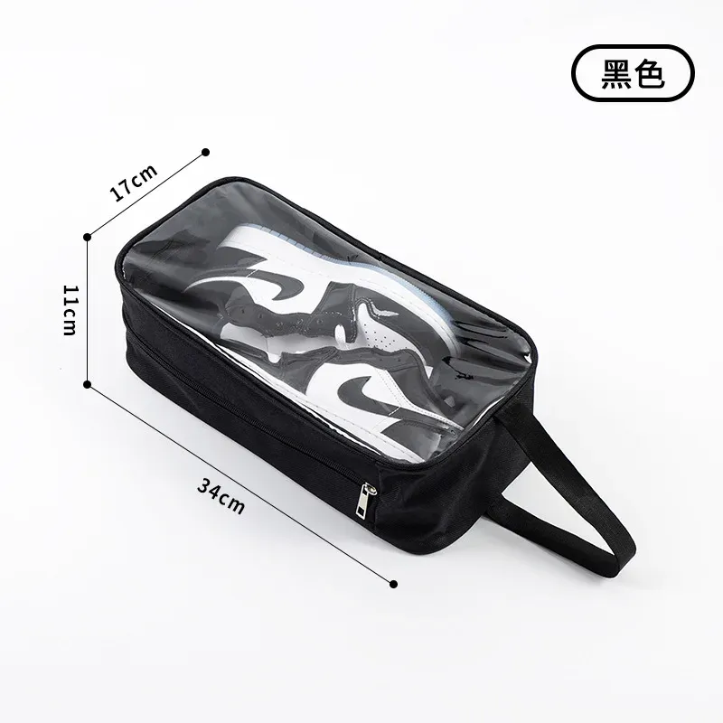 Organisateur de chaussures de voyage résistant à l'eau et à la poussière, sac de rangement portable à suspendre 9
