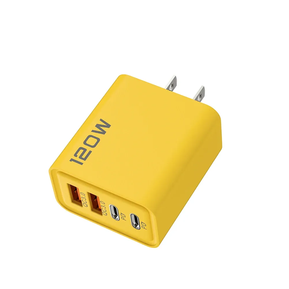 Chargeur USB-C multiport en situation d'utilisation