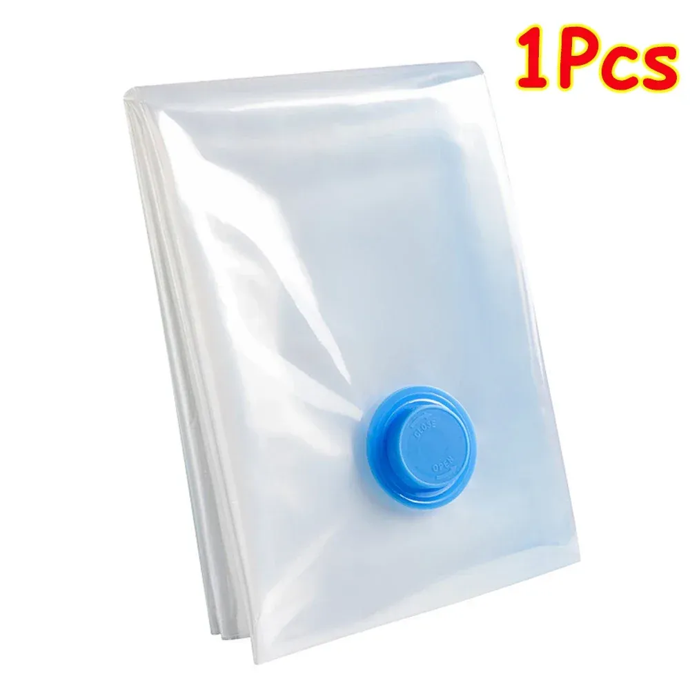 Sacs de rangement sous vide réutilisables (lot de 1 à 24) – Compressibles et pliables, pour vêtements et literie 14