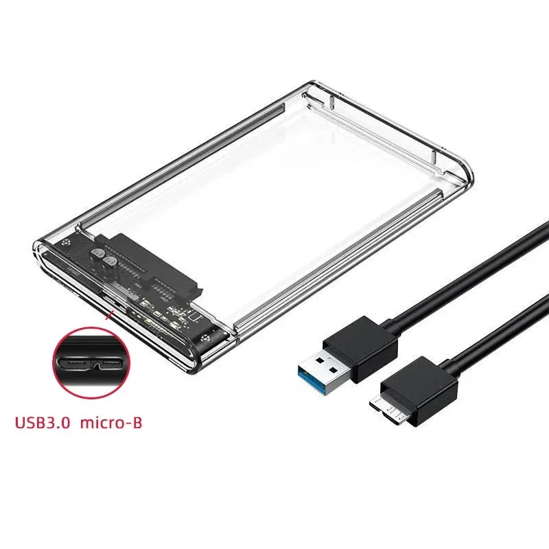 Boîtier USB 3.0 / USB Type-C pour disque dur SATA III 2,5 pouces, compatible SSD et HDD, prise en charge UASP 11
