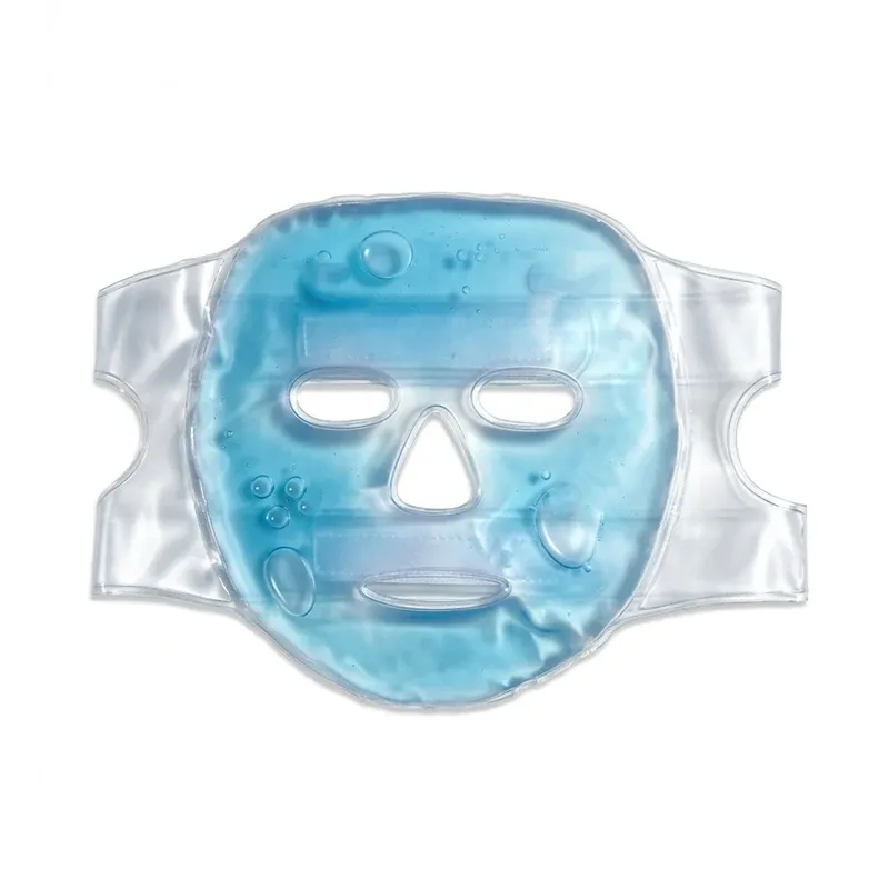 Masque facial en gel réutilisable - Pack de glace pour soins du visage, utilisable en compresse froide ou chaude pour soulager la pression 7