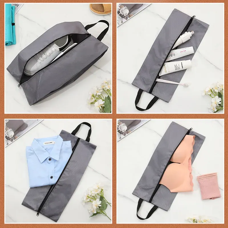 Pochette à chaussures, vue de face