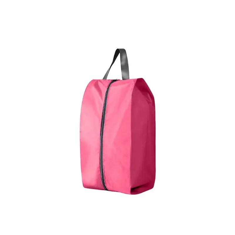 Sac de rangement portable pour chaussures de voyage, étanche, avec fermeture éclair robuste 7