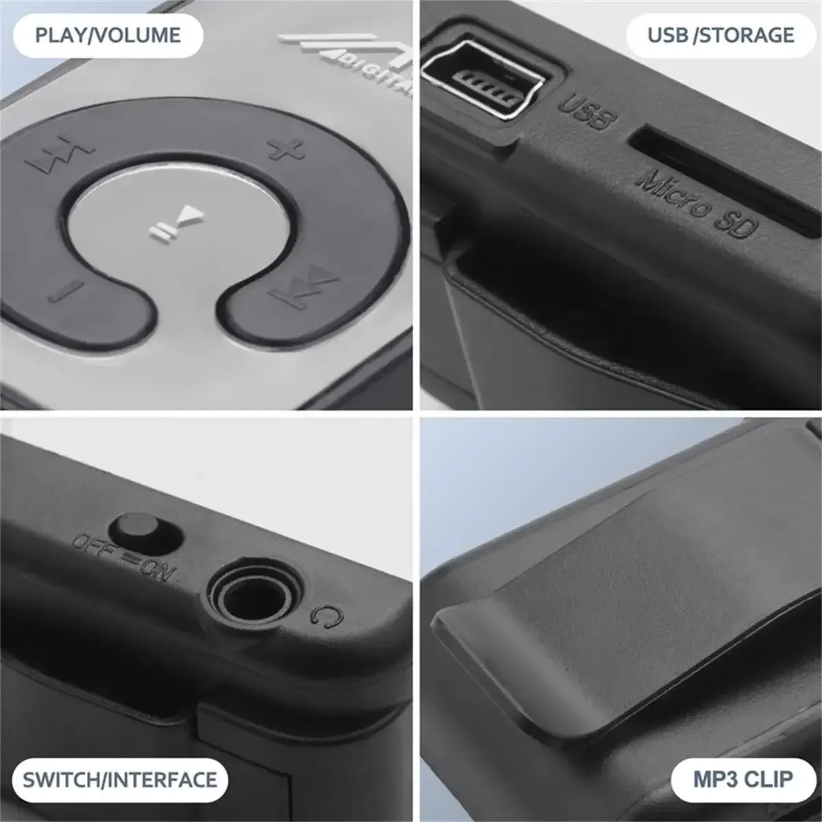 Lecteur MP3 portable Bluetooth 5.0 - vue 4