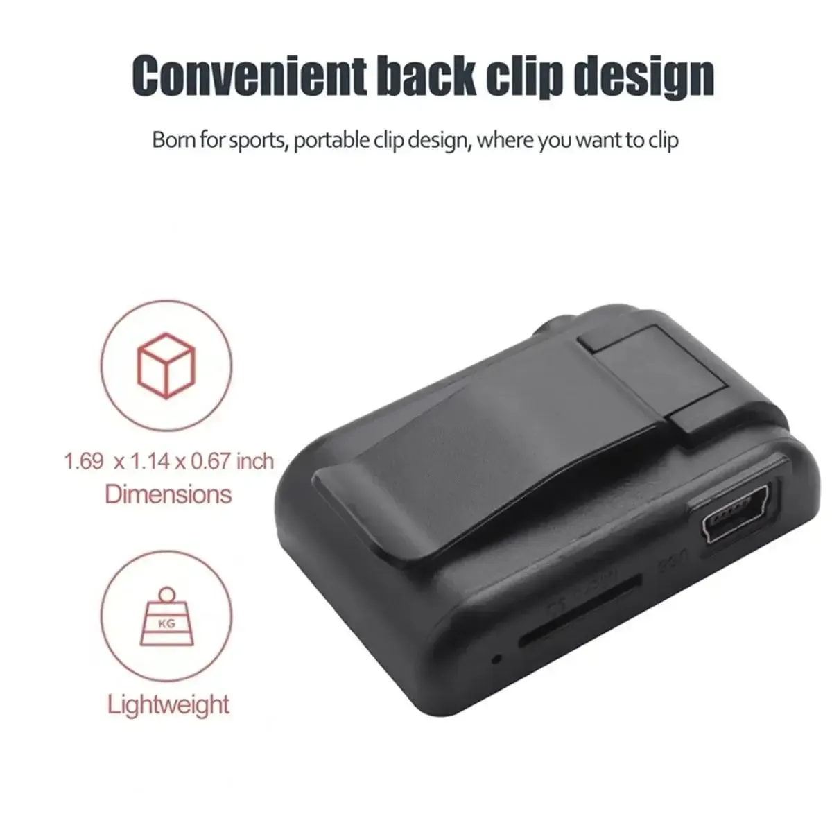 Lecteur MP3 portable Bluetooth 5.0 - vue 5