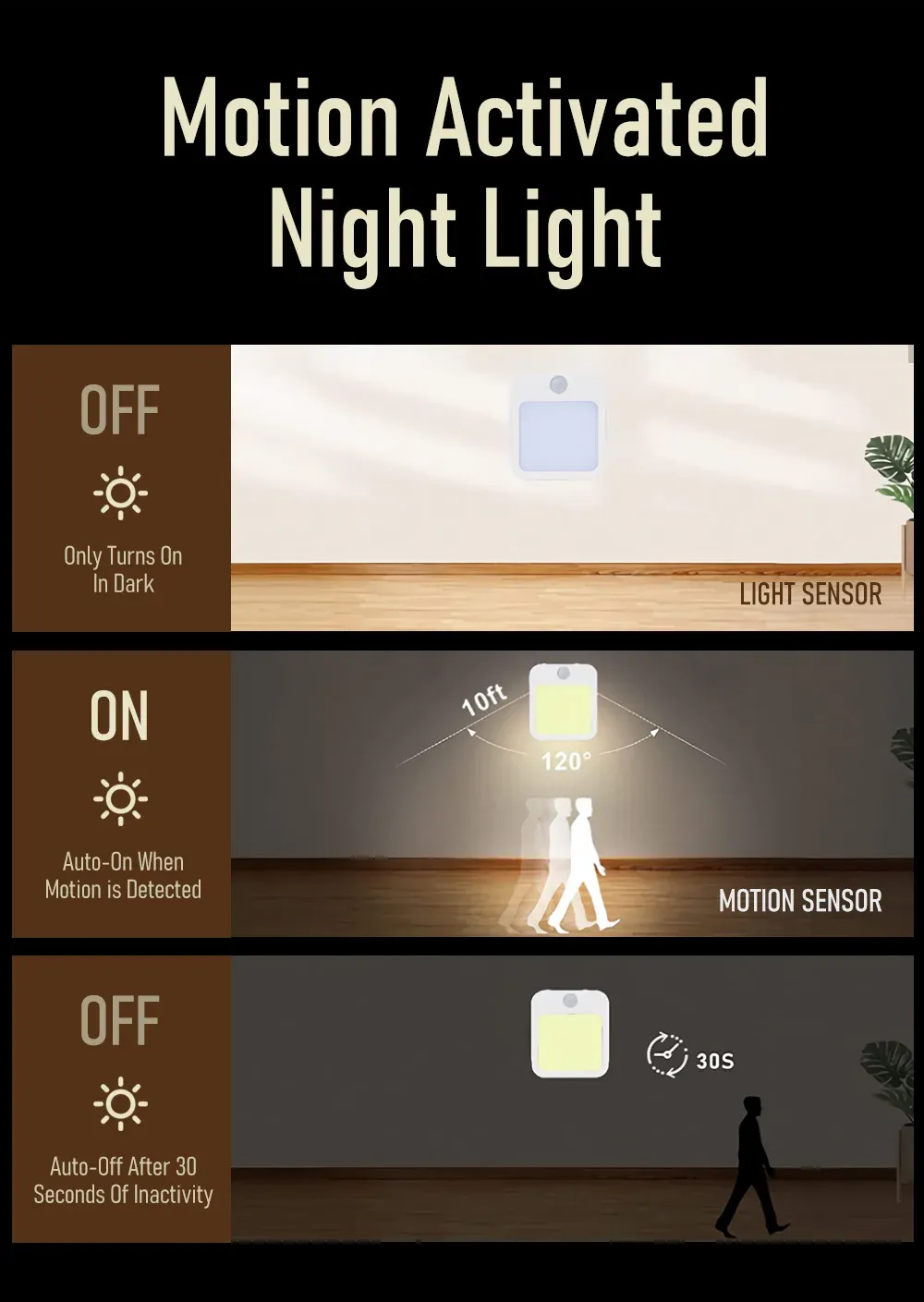 Veilleuse LED, illumination douce