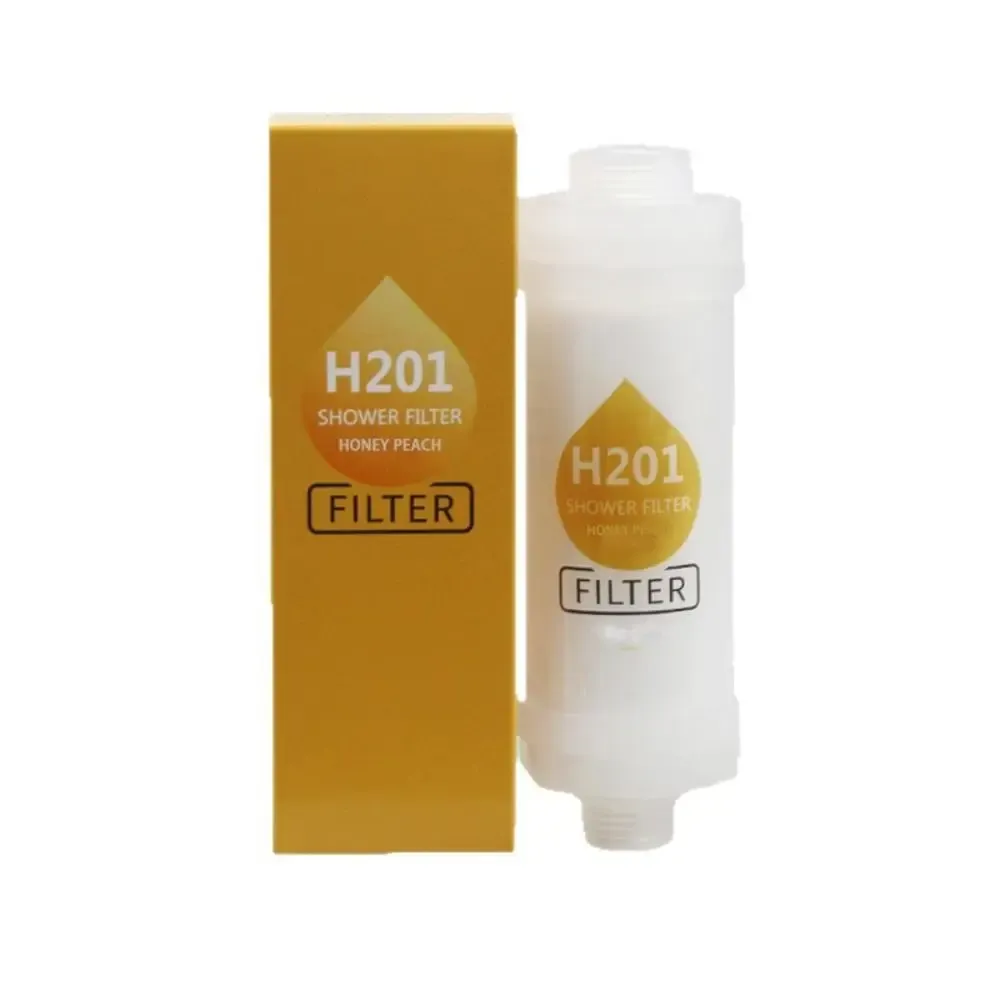 Filtre de douche haute pression à la vitamine C, parfum lavande, déchloration et adoucissement de l'eau 3