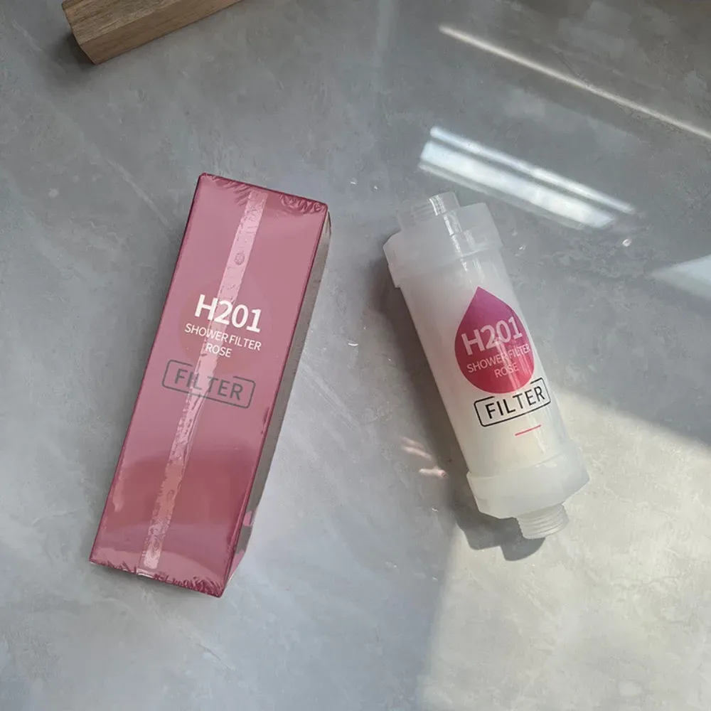 Filtre de douche haute pression à la vitamine C, parfum lavande, déchloration et adoucissement de l'eau 14