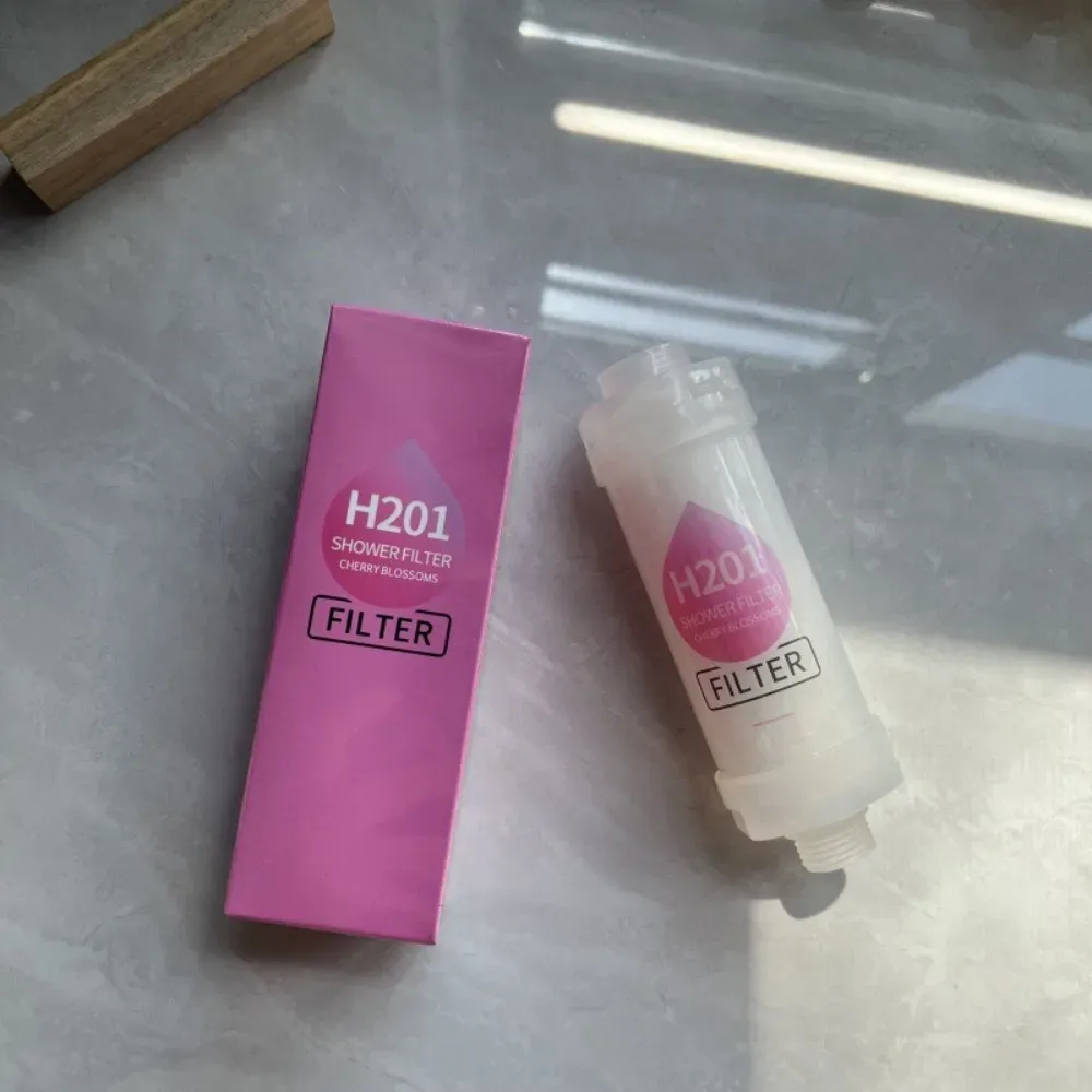 Filtre de douche haute pression à la vitamine C, parfum lavande, déchloration et adoucissement de l'eau 9