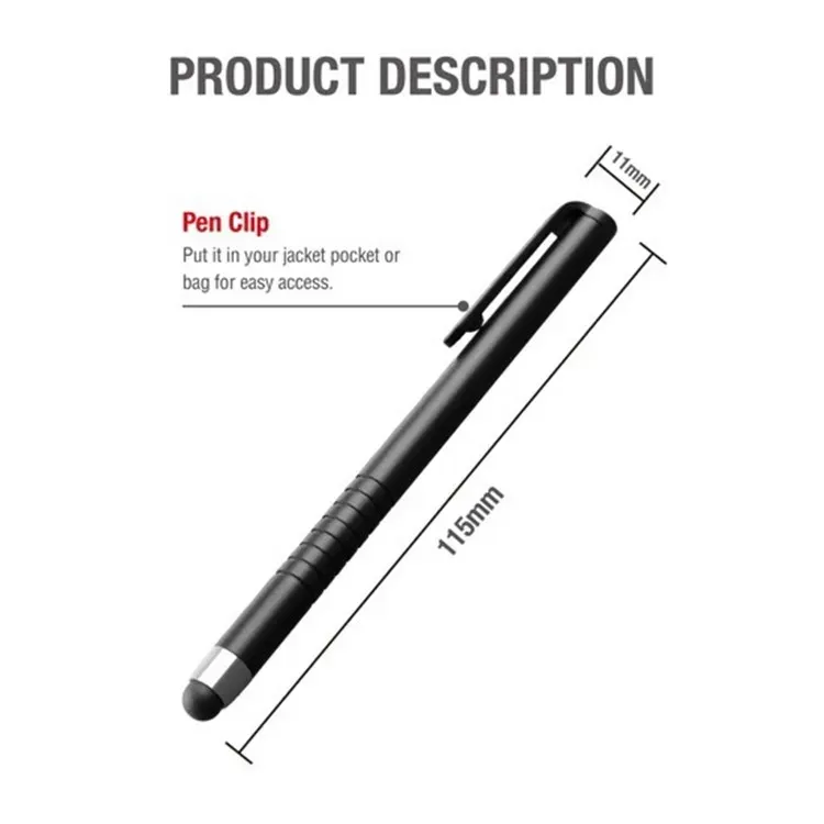 Stylet tactile utilisé sur une tablette