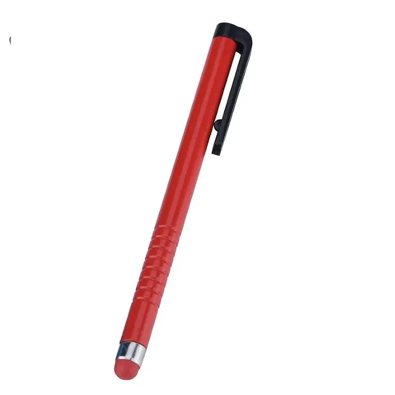 Stylet universel pour écran tactile, lot de 2, compatible Nintendo Switch, smartphone et tablette, pointe en silicone, clip de fixation rapide 10