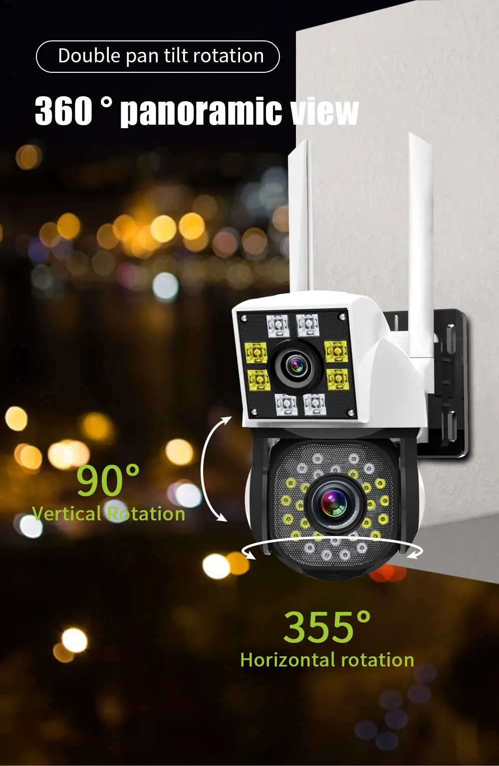 Caméra de surveillance, intégration dans l'habitat