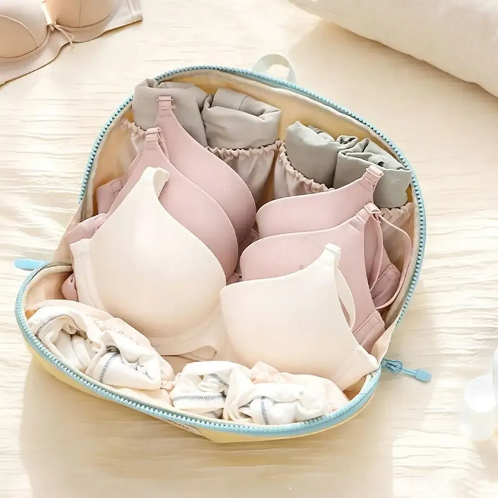 Sac organisateur de voyage grande capacité avec pochettes de rangement pour sous-vêtements et trousse de toilette pour femme 3