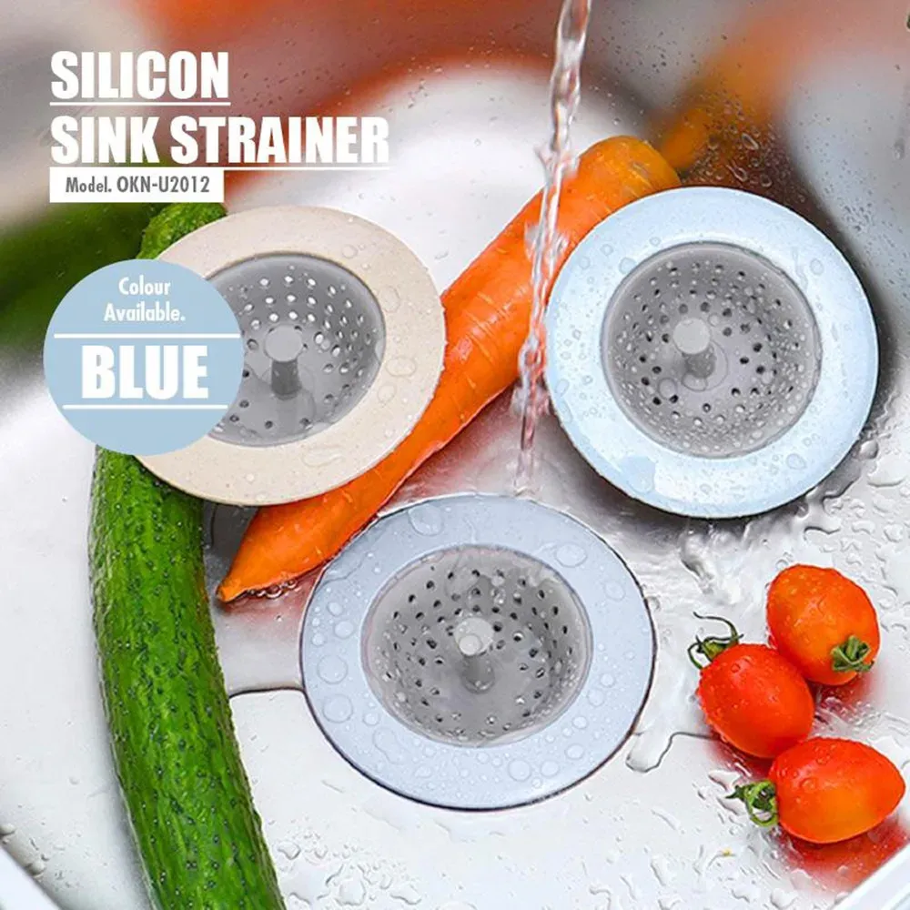 Filtre anti-colmatage en silicone pour évier et lavabo, crépine de vidange portable pour cuisine et salle de bains 2