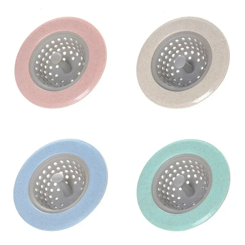 Filtre anti-colmatage en silicone pour évier et lavabo, crépine de vidange portable pour cuisine et salle de bains 8