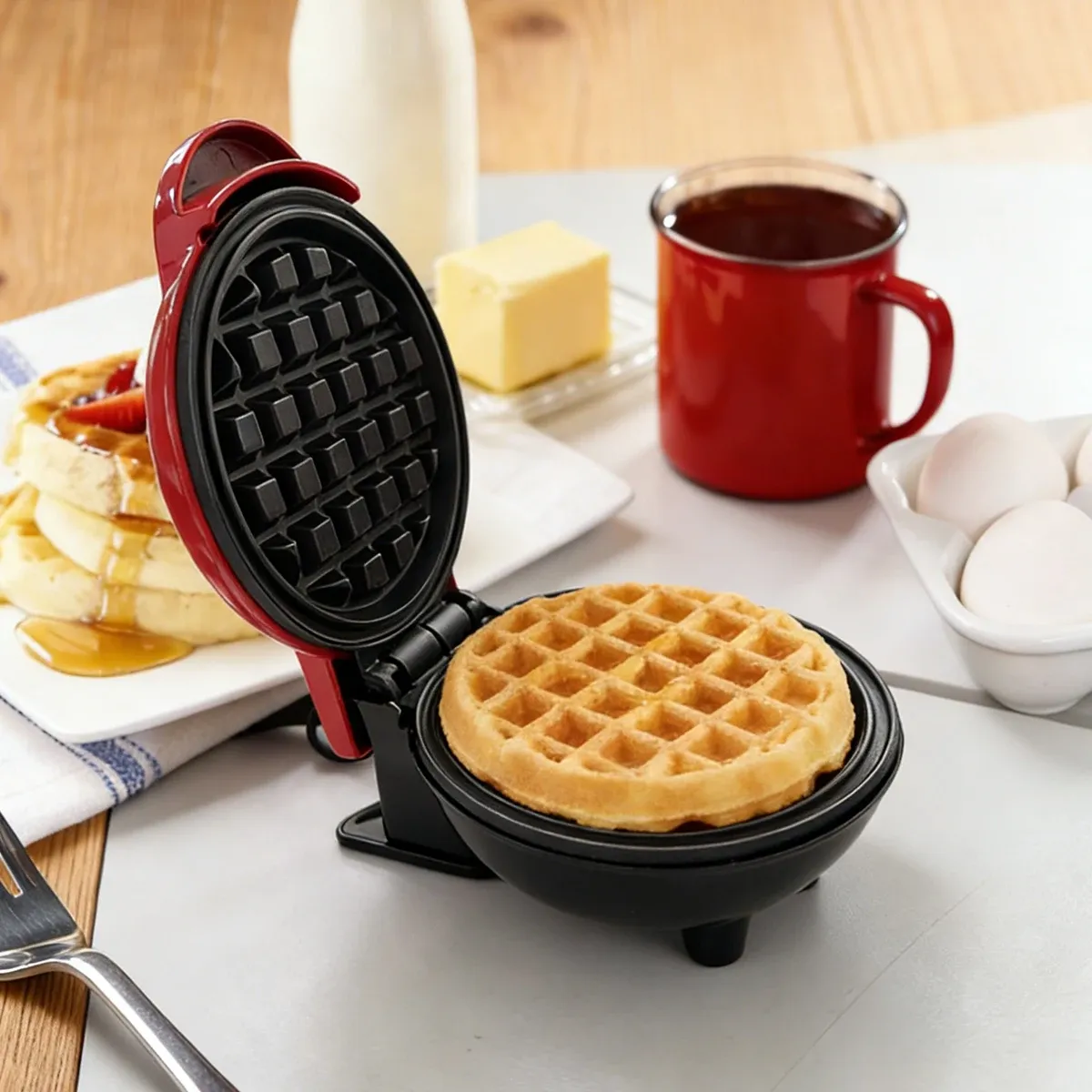 Gâteaux et biscuits réalisés au mini gaufrier