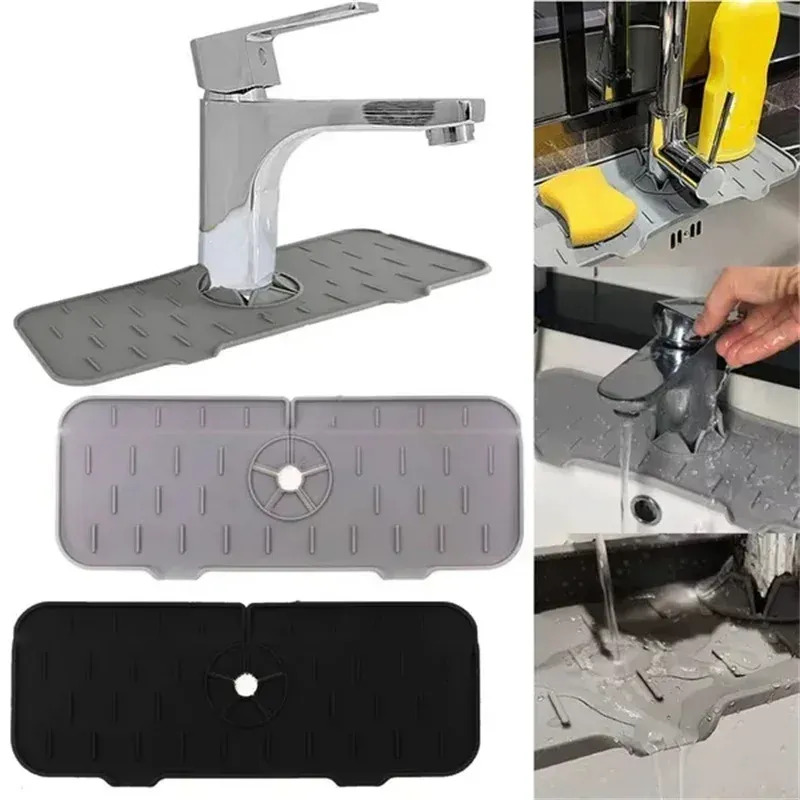 Tapis absorbant en situation d'usage