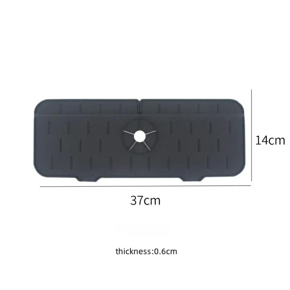 Égouttoir à vaisselle pliable en silicone avec protection anti-éclaboussures 10