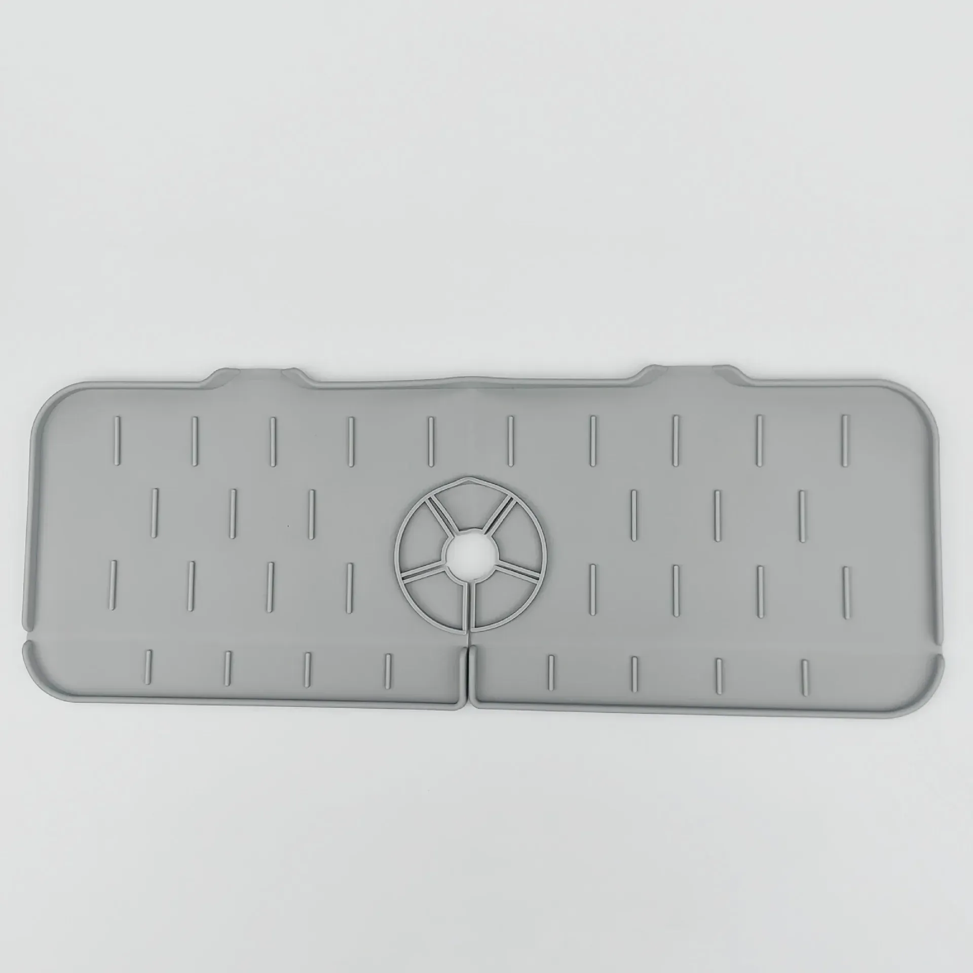 Égouttoir à vaisselle pliable en silicone avec protection anti-éclaboussures 8