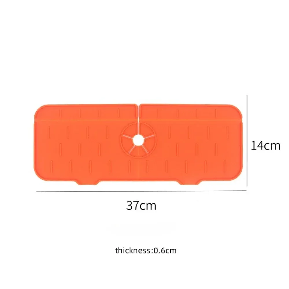 Égouttoir à vaisselle pliable en silicone avec protection anti-éclaboussures 7