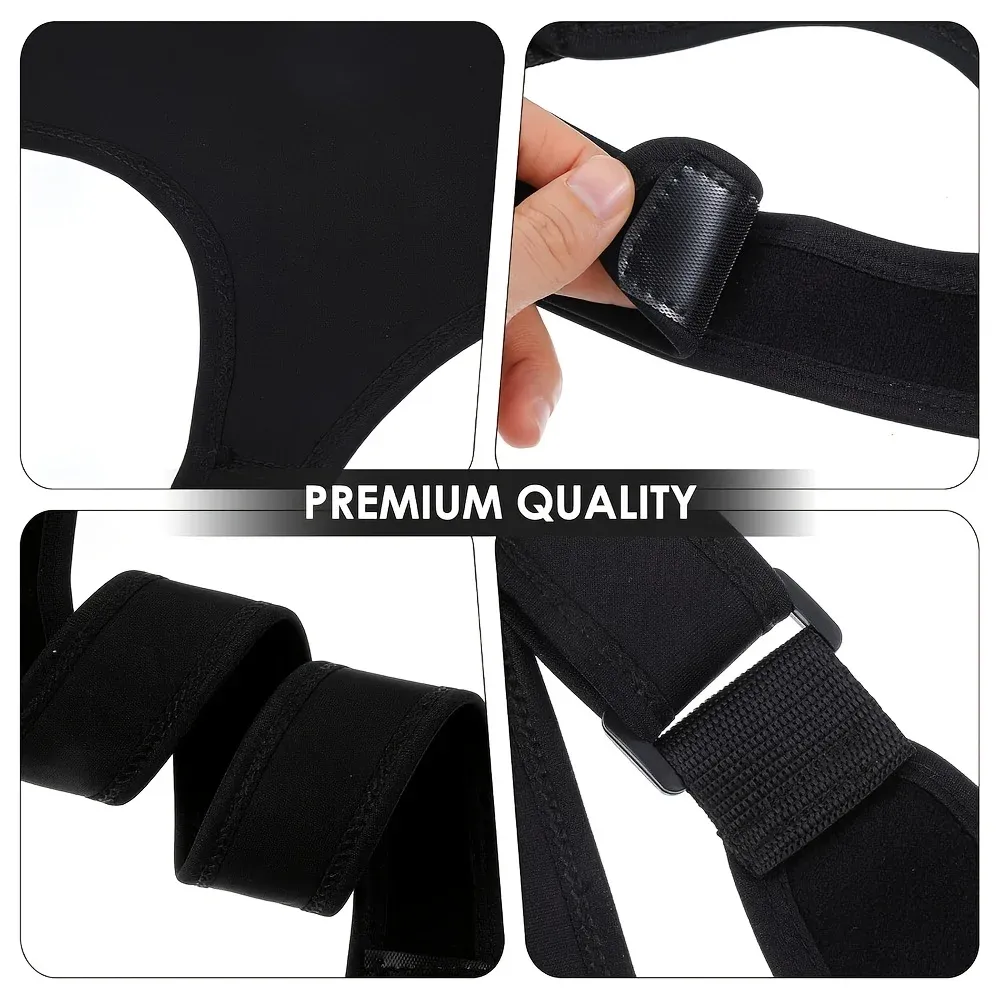Correcteur de posture réglable pour le dos et les épaules, soutien confortable et respirant, unisexe 2