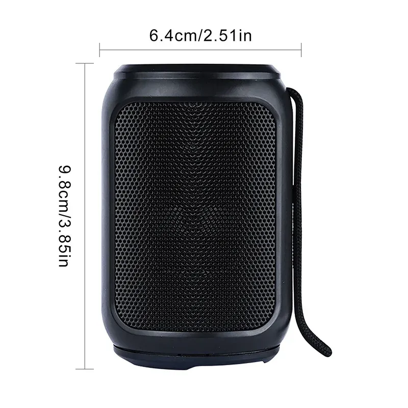 Enceinte Bluetooth A3 sous un autre angle