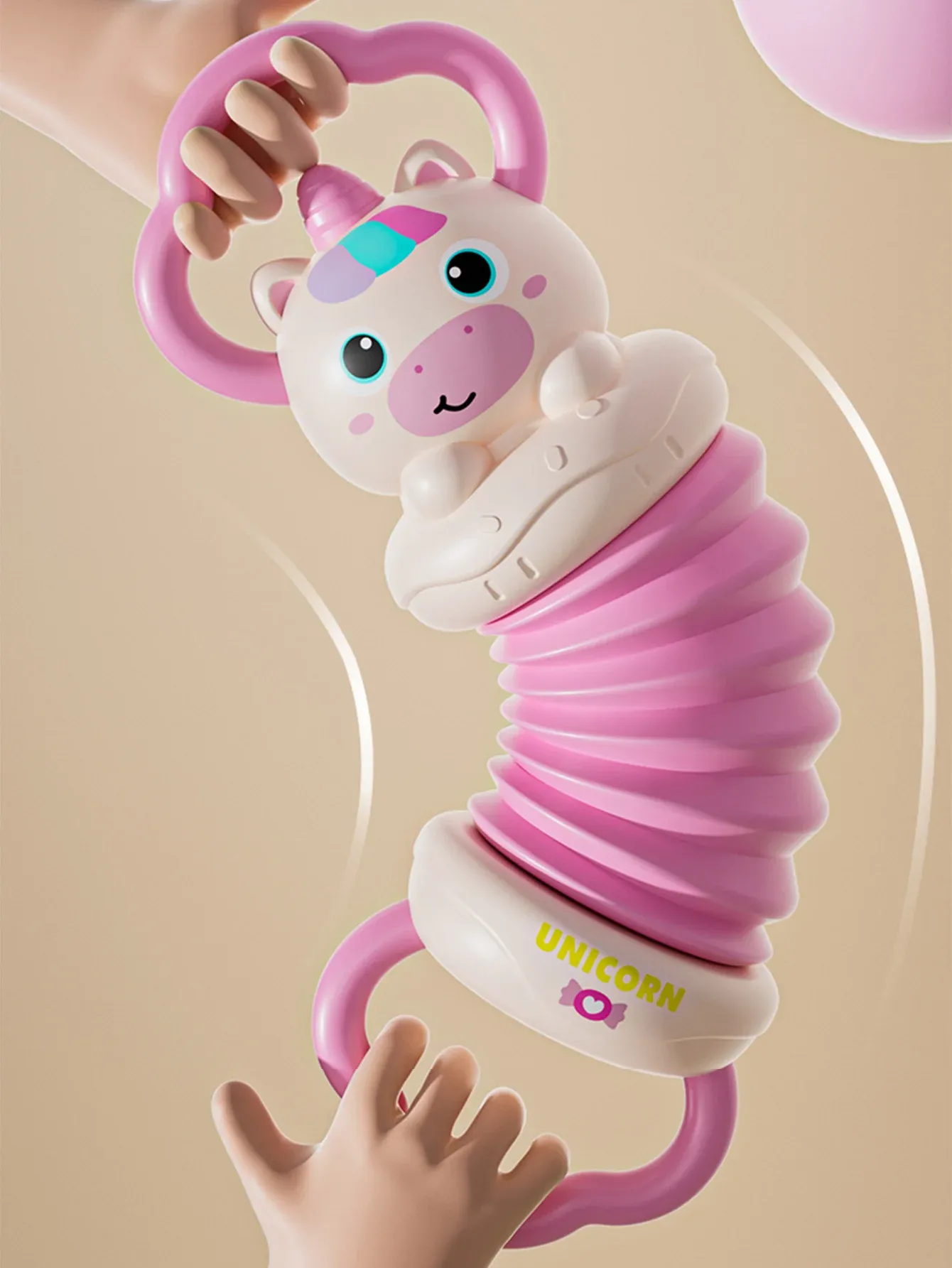 Accordéon licorne pour bébé, ambiance