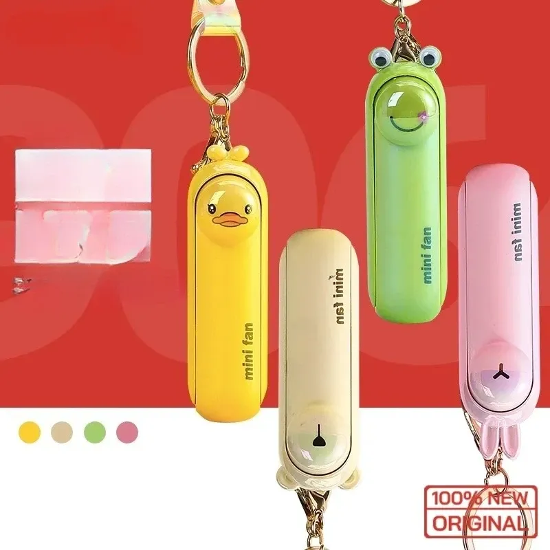 Ventilateur de poche pliable, mini ventilateur portable, rechargeable par USB, idéal pour chevet et bureau 2