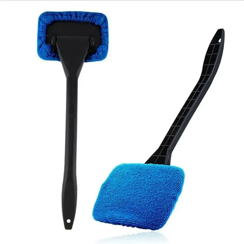 Outil de nettoyage de pare-brise à long manche pour intérieur de voiture, 1 pièce - Image 1
