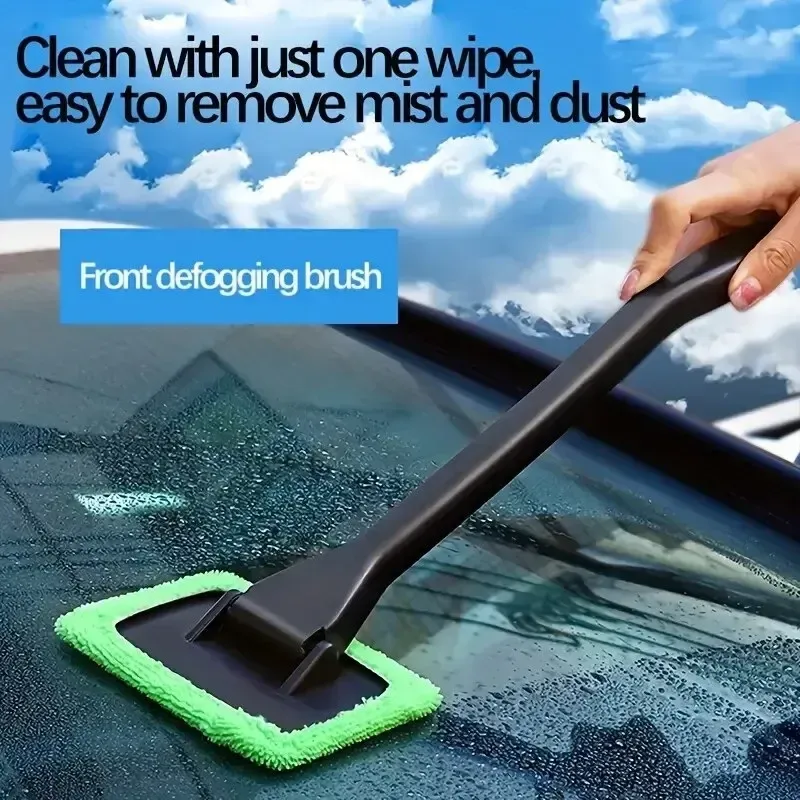 Détail de la brosse de nettoyage de pare-brise