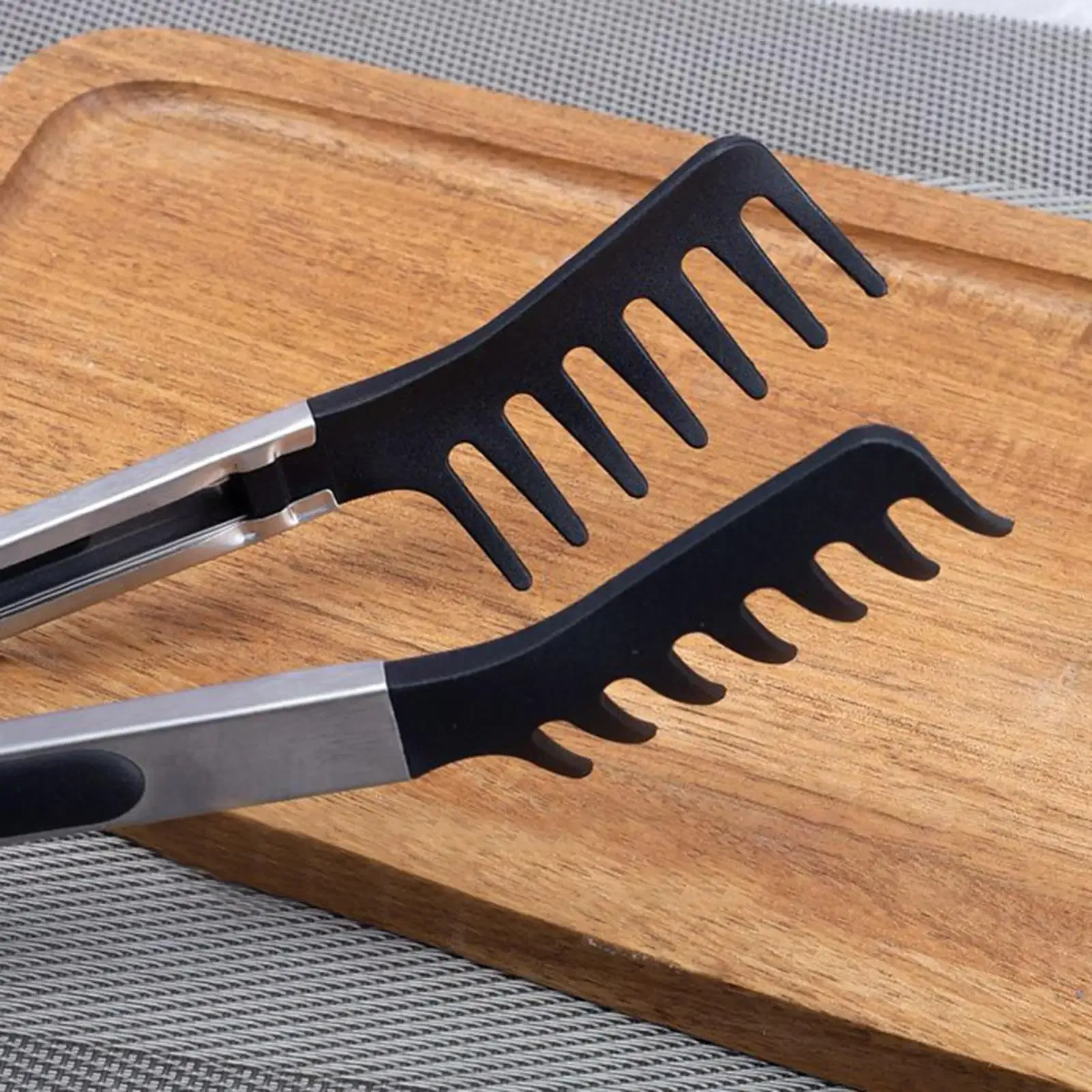 Pince de cuisine en silicone, préhension