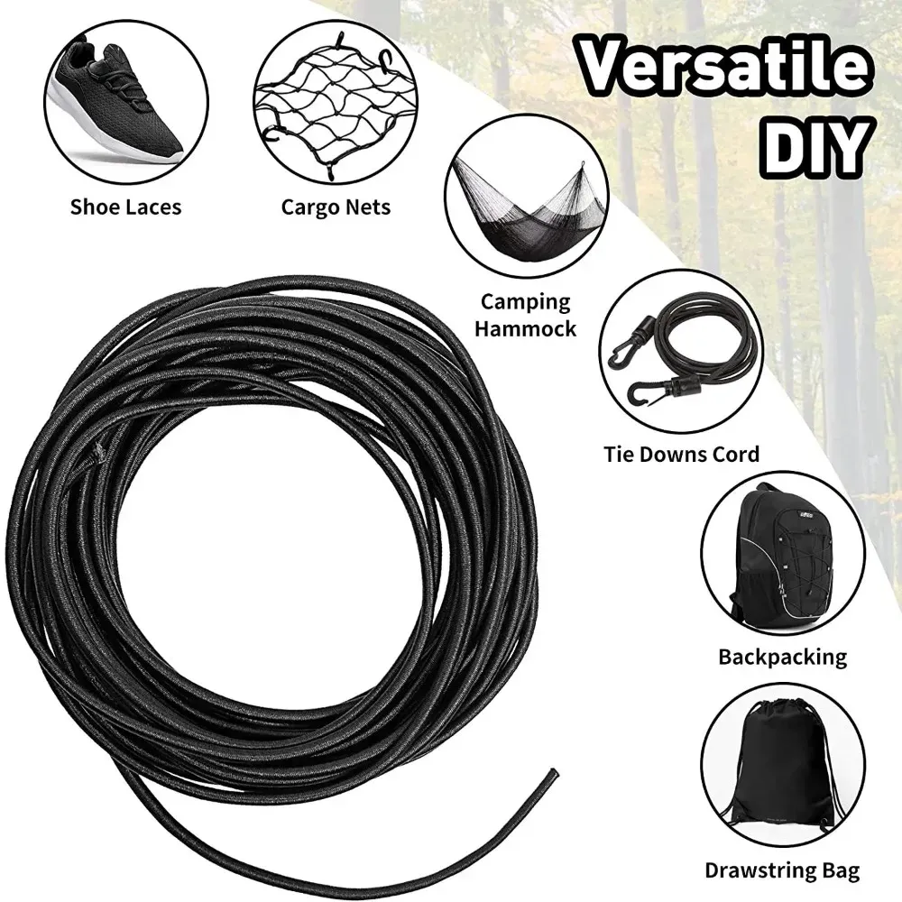 Corde élastique 3/4/5/6 mm pour couture et bricolage 6