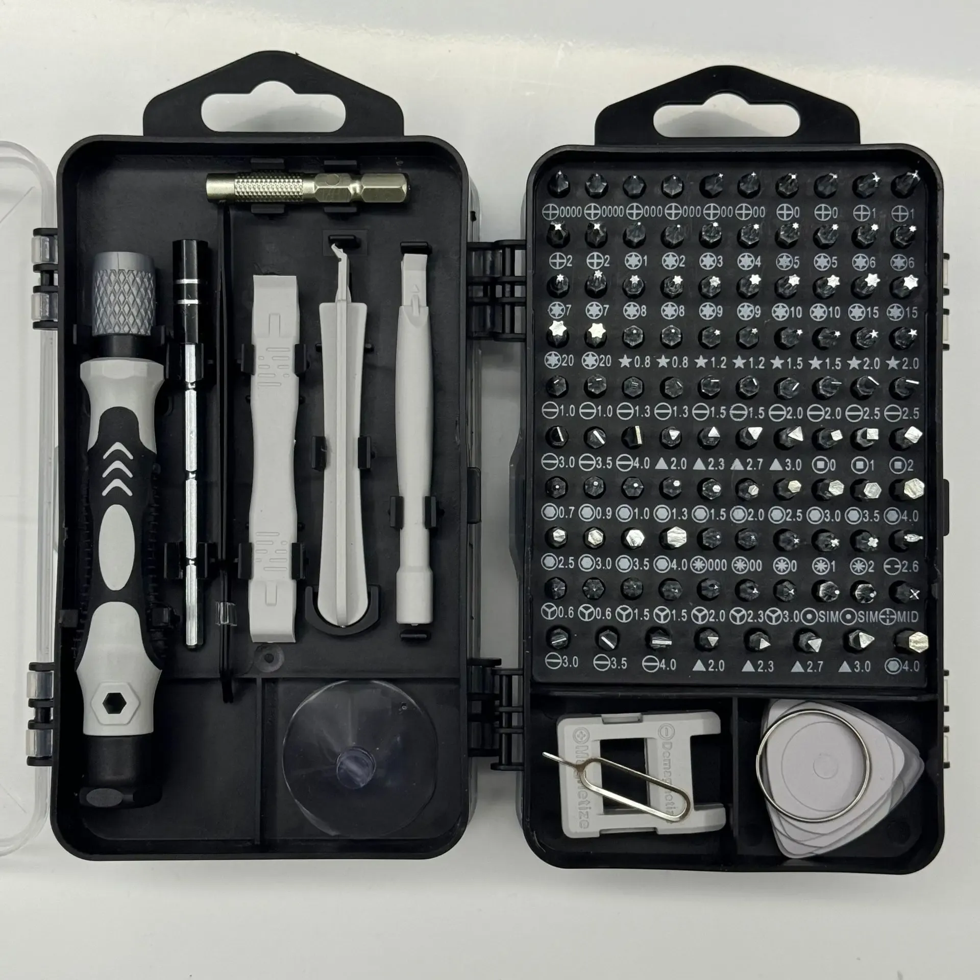Kit de tournevis 115 en 1, outil de réparation professionnel pour téléphones, ordinateurs, montres, consoles, lunettes et appareils électroniques 6