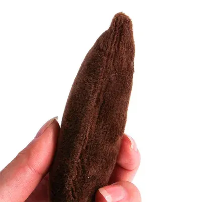 Jouet interactif en peluche à la menthe pour chat, avec son, à mâcher et à griffer 3