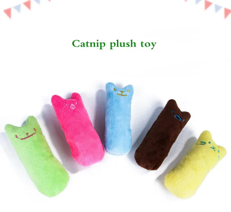 Jouet interactif pour chat à l'herbe-aux-chats
