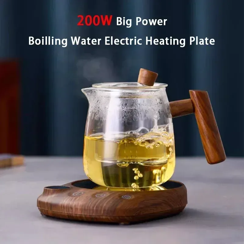 Chauffe-tasse électrique intelligent 200 W avec 5 températures, minuterie et arrêt automatique 2