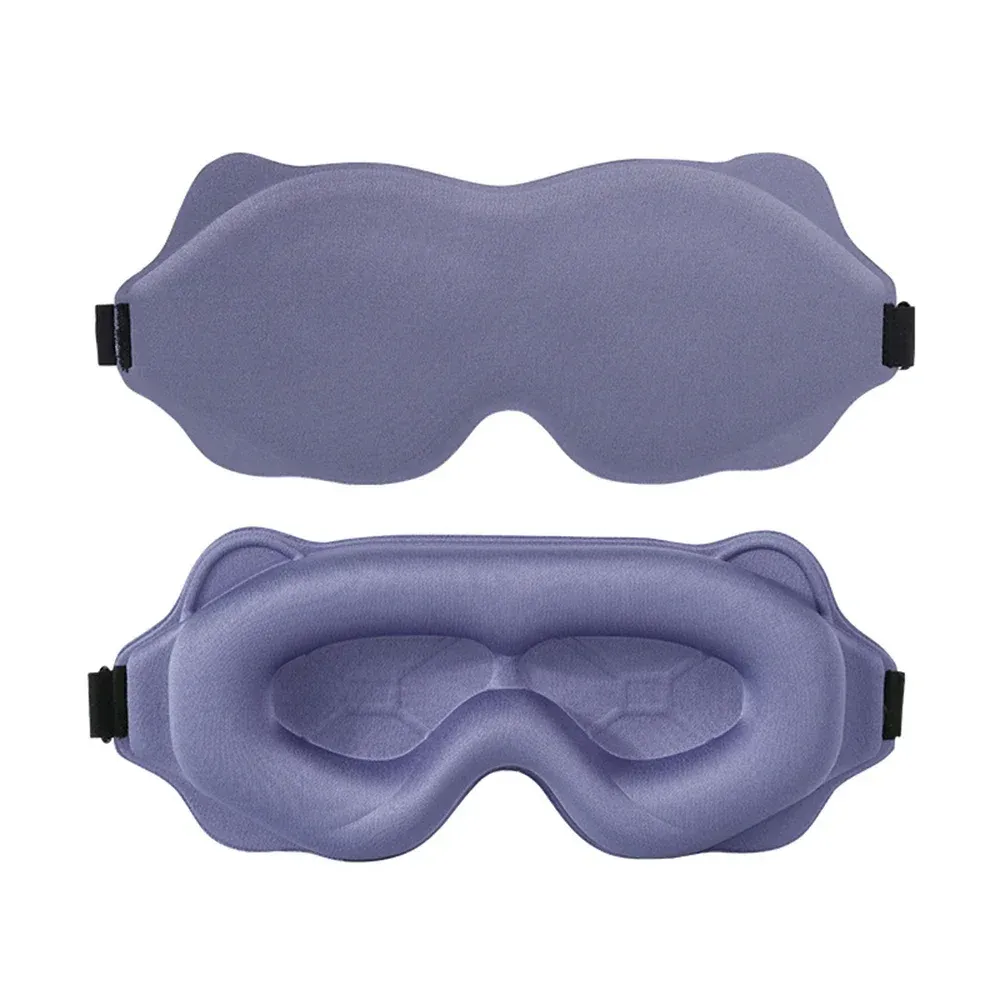 Masque de sommeil 3D occultant, rembourré et doux 7