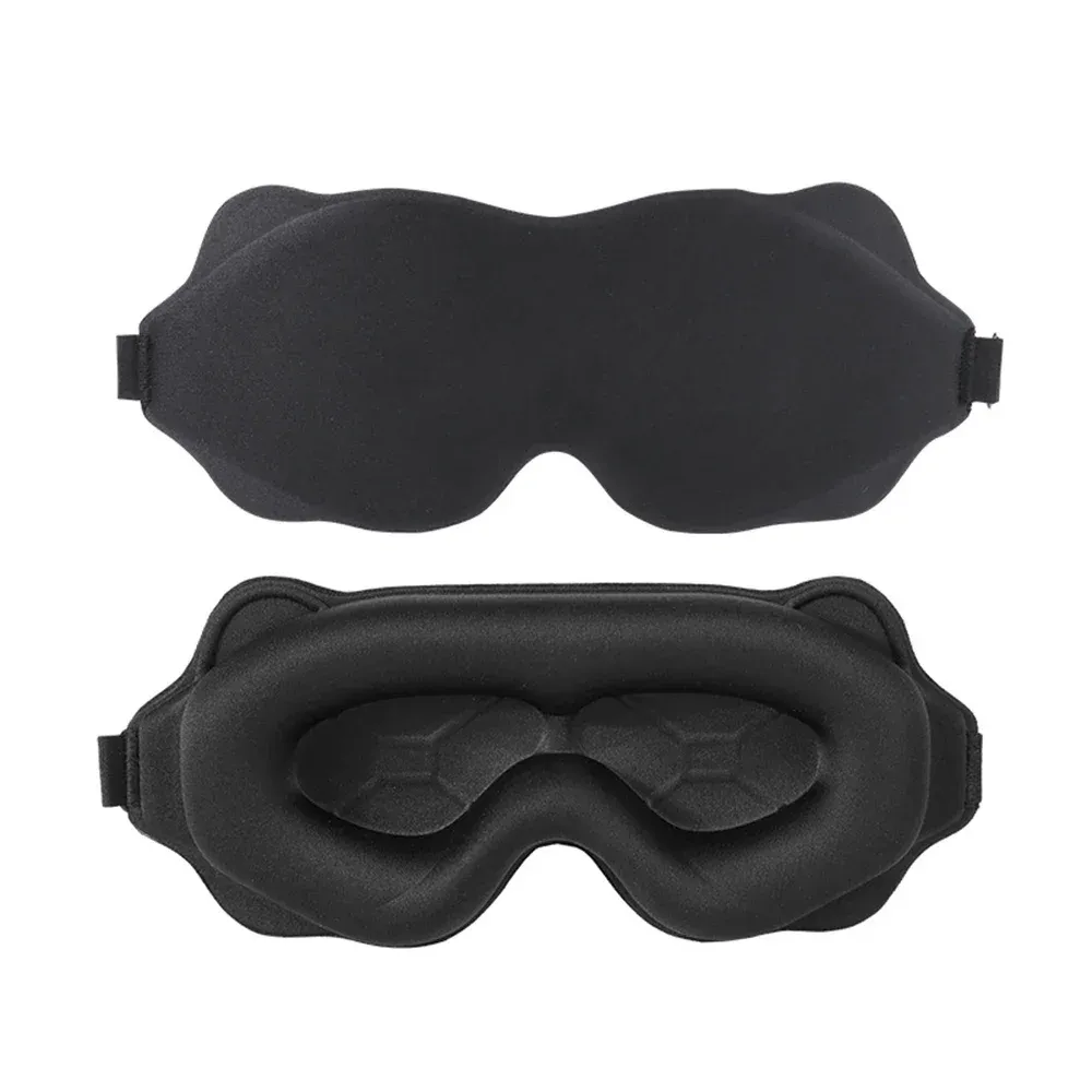 Masque de sommeil 3D occultant, rembourré et doux 9