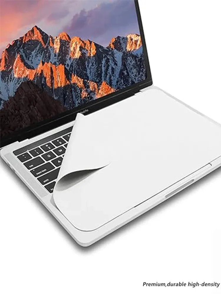 Protège-clavier en microfibre avec chiffon de nettoyage pour MacBook Air 13" et MacBook Pro 14"/15"/16"