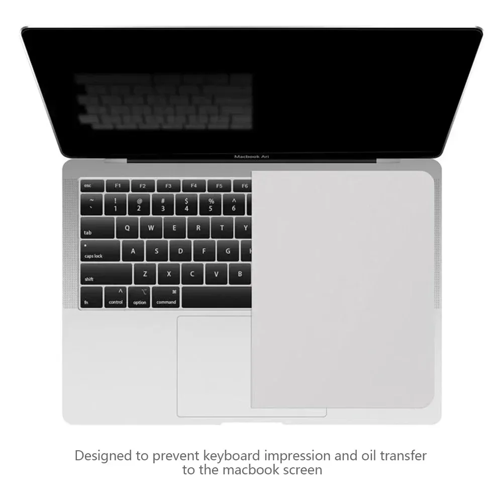 Protège-clavier en microfibre avec chiffon de nettoyage pour MacBook Air 13" et MacBook Pro 14"/15"/16" 4