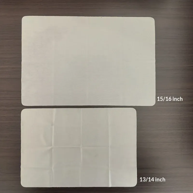 Protège-clavier en microfibre avec chiffon de nettoyage pour MacBook Air 13" et MacBook Pro 14"/15"/16" 5