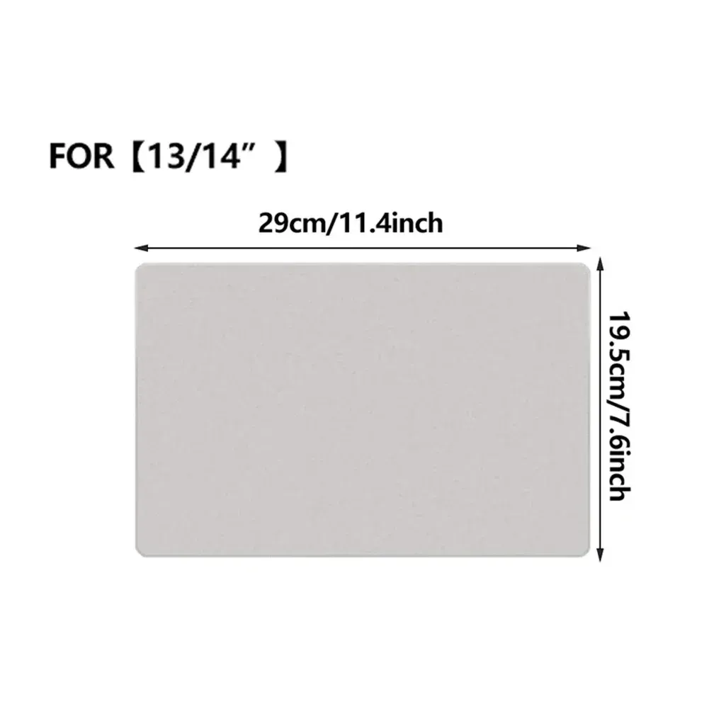 Protège-clavier en microfibre avec chiffon de nettoyage pour MacBook Air 13" et MacBook Pro 14"/15"/16" 8