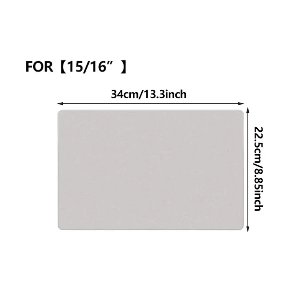 Protège-clavier en microfibre avec chiffon de nettoyage pour MacBook Air 13" et MacBook Pro 14"/15"/16" 7
